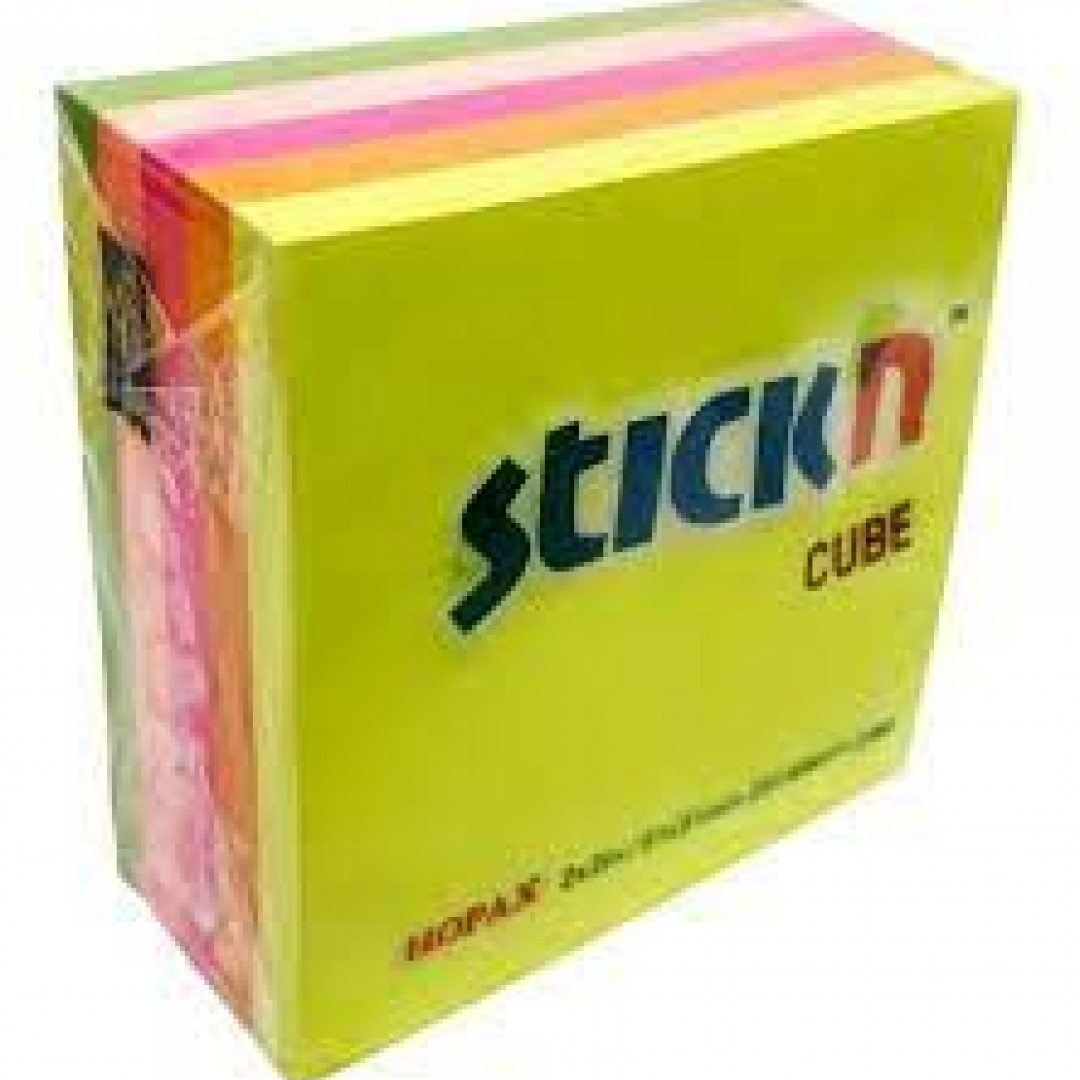 notas-adhesivas-cubo-stick-21203-50-x-50-mmx-250-hneon-fluo